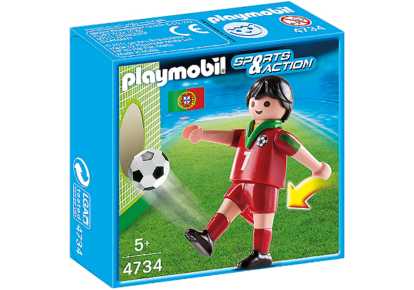 Playmobil 4734 - Jogador de Futebol - Portugal