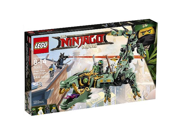 LEGO Ninjago - 	 Dragão do Ninja Verde 70612