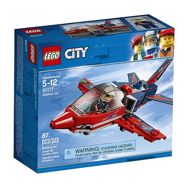 LEGO City - Espetáculo Aéreo de Avião a Jato 60177