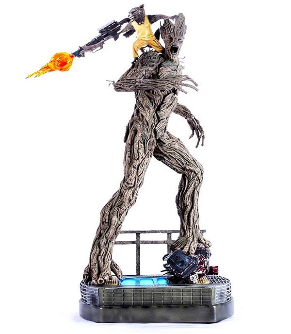 Guardians Of The Galaxy: Rocket & Groot 1/6 Diorama