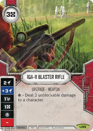 SW Destiny - IQA-11 Blaster Rifle