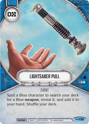 SW Destiny - Lightsaber Pull