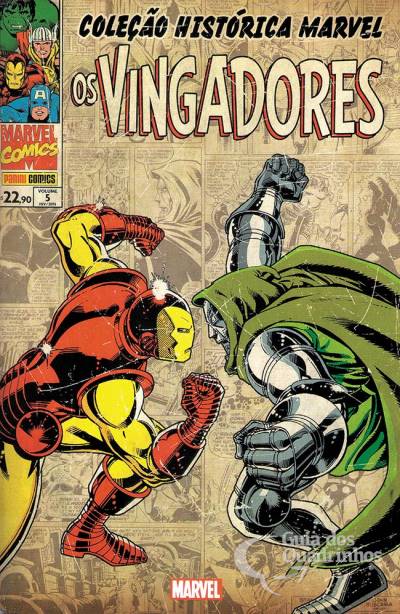 Coleção Histórica Marvel - Os Vingadores 5