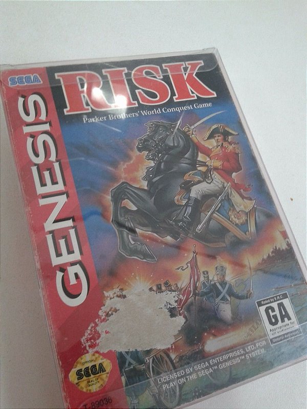 Game para Mega Drive - Risk