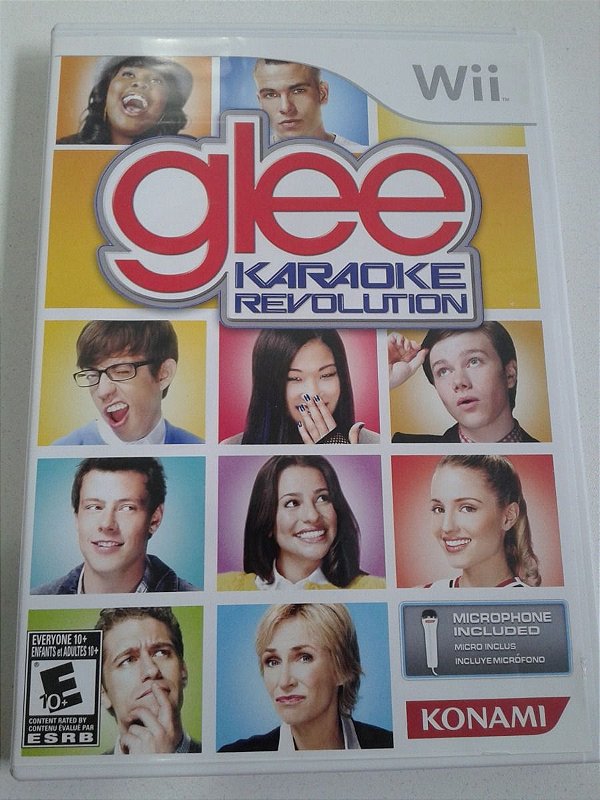 Game Nintendo Wii - Karaoke Revolution: Glee NTSC/US