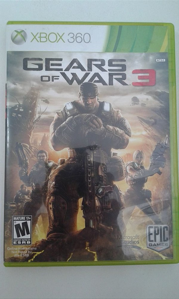 Game Para Xbox 360 - Gears Of War 3