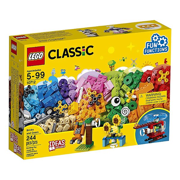 Lego Classic - Peças e Engrenagens 10712