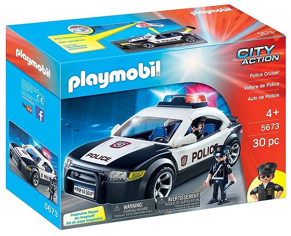 Playmobil 5673 - Carro De Policia