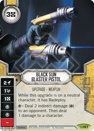 SW Destiny - Black Sun Blaster Pistol