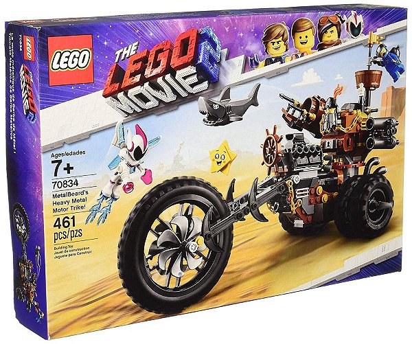 Lego Movie 2 - Triciclo Heavy Metal De Barba De Ferro 70834