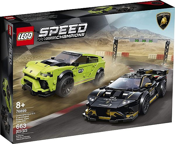 Lego Speed Champions - Lamborghini Urus ST-X & Lamborghini Huracán Super Trofeo EVO 76899