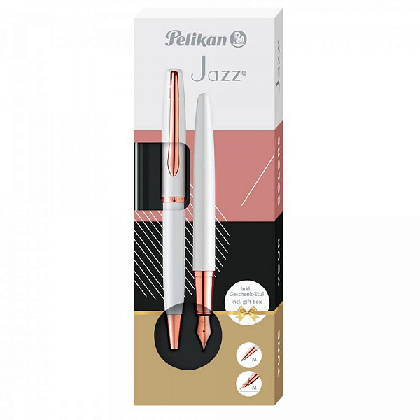 Conjunto Pelikan (Caneta Tinteiro + Esfero) Jazz Noble Elegance