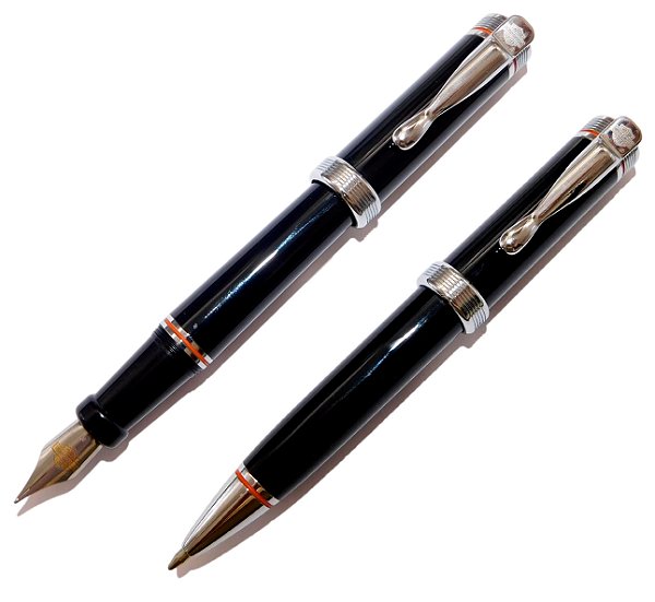 Conjunto Stypen (Caneta Tinteiro + Esfero) Harley Davidson - New Old Stock