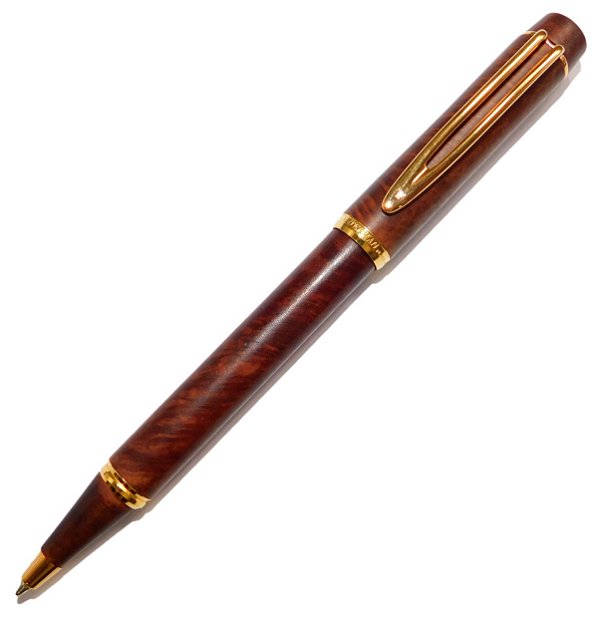 Caneta Esferográfica Waterman Le Man 100 Briar Wood - New Old Stock