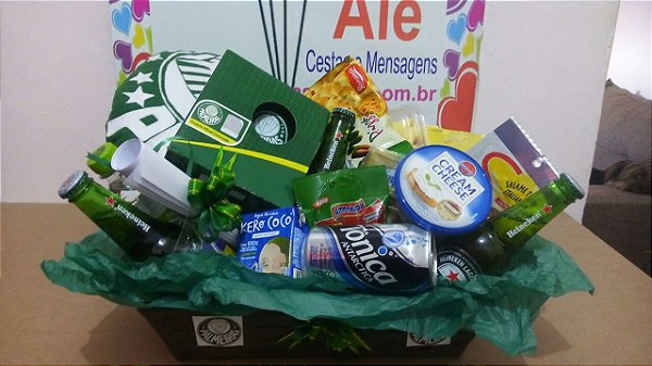 CESTA APERITIVOS TIME FUTEBOL