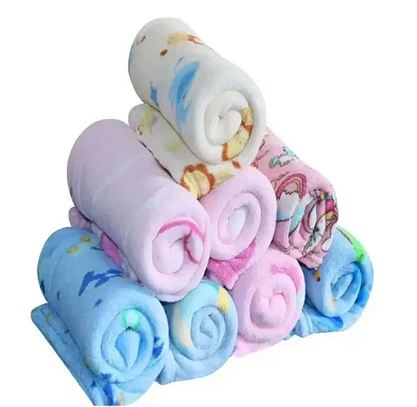 Manta Comfort Baby Estampada Hazime Microfibra 90cm x 1,10m