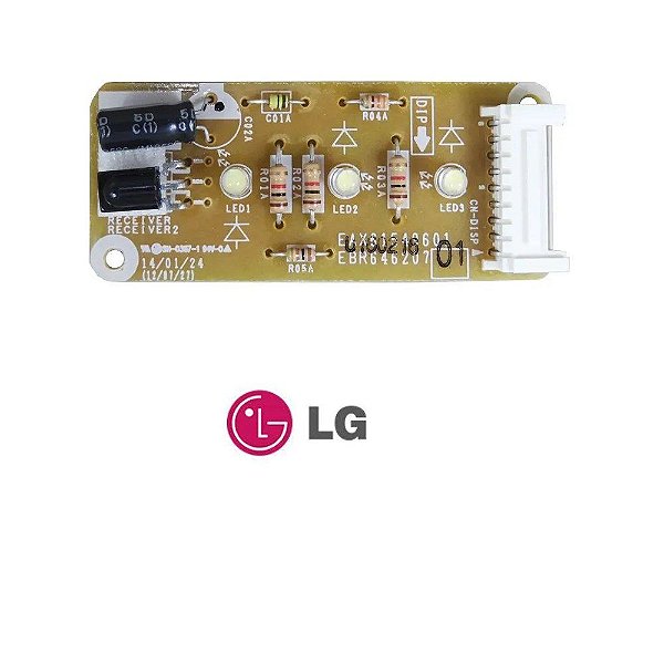 Placa do display libero inverter LG EBR64620701