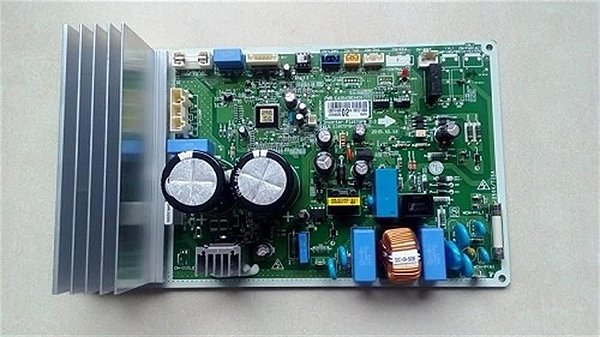 Placa eletronica de comando da condensadora inverter - Placa eletronica da condensadora 18.000 btus fria e q/f