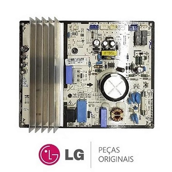 Placa Principal da Condensadora LG inverter 12k  EBR82870709