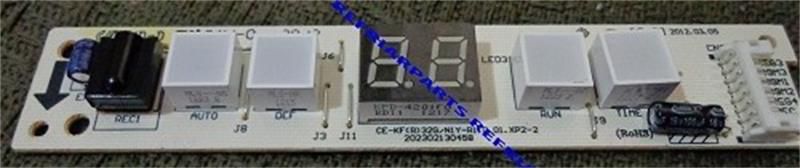 Placa display frio e quente frio 42RWCA 18-24 - Placa receptora indicadora fria e quente fria maxiflex