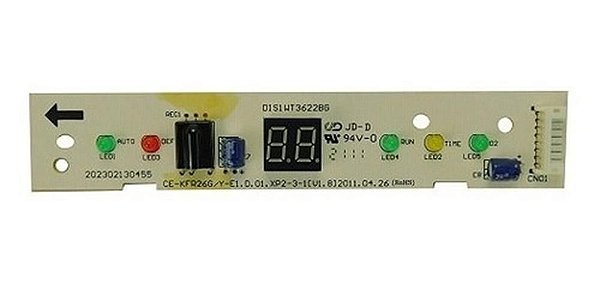 Placa indicadora display midea 201332390226 830208046