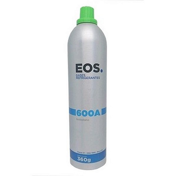 Gas refrigerante R600A EOS 360gr isobutano -
