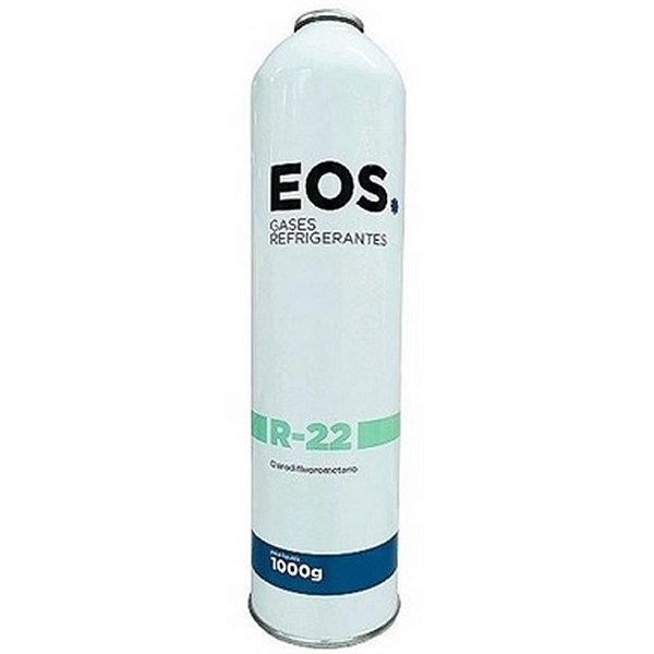 Gas refrigerante eos r134a cilindro 750gr EOS/VIX - GAS R134A (LATA750GR) ONU-3159 CL.RS. 2.2 EOS/VIX