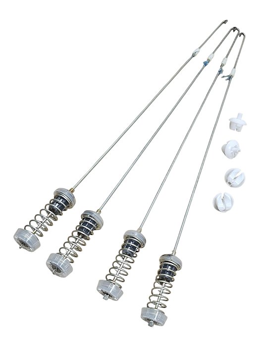 Cj Com 4 Varetas De Suspensão BRASTEMP  CONSUL  W10764578 Amortecedor