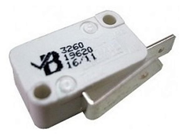 Interruptor da tampa da lavadora Brastemp/Consul 326019620 - Micro chave da tampa da lavadora Brastemp/Consul 326019620