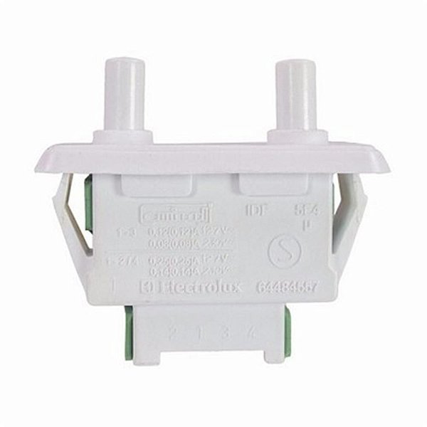 Interruptor da lâmpada refrigerador Electrolux 64484557