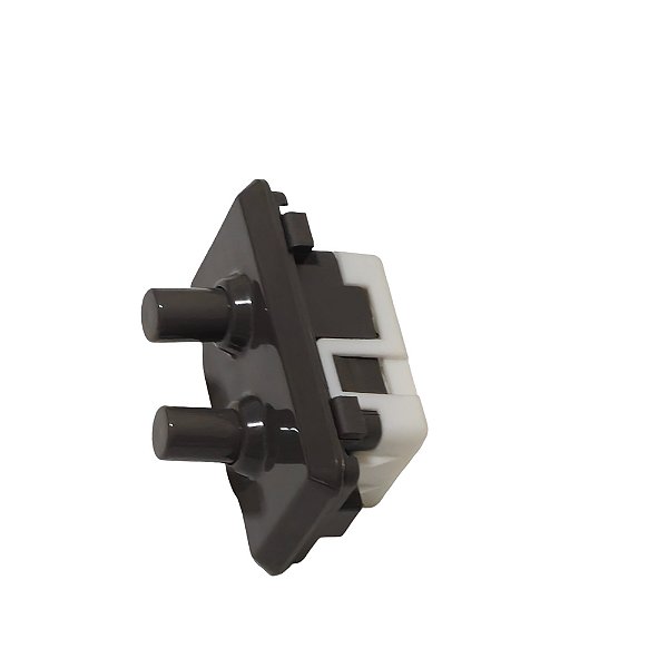 Interruptor Duplo Cinza do Refrigerador brastemp W10471976