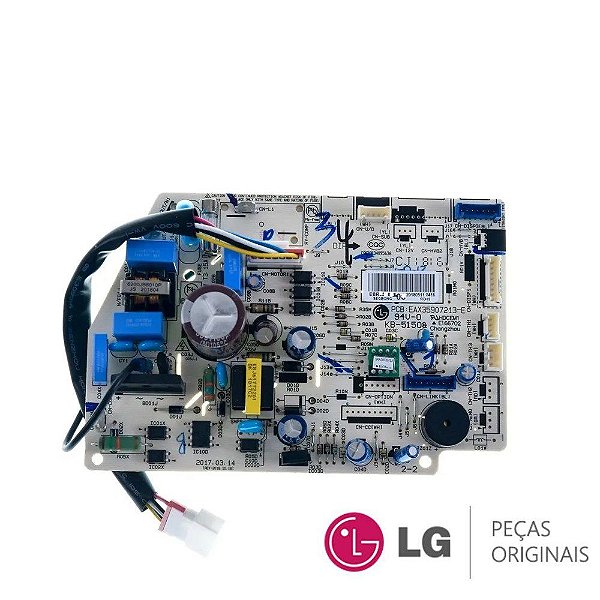 Placa da evaporadora LG dual voice  12k  EBR88543215