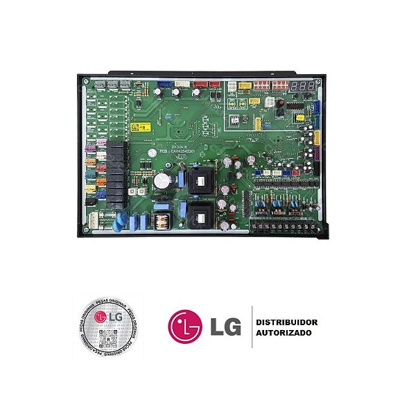 Placa eletronica principal da condensadora MULT V LG EBR74068304 ARUN140BT3.AWGBLAT