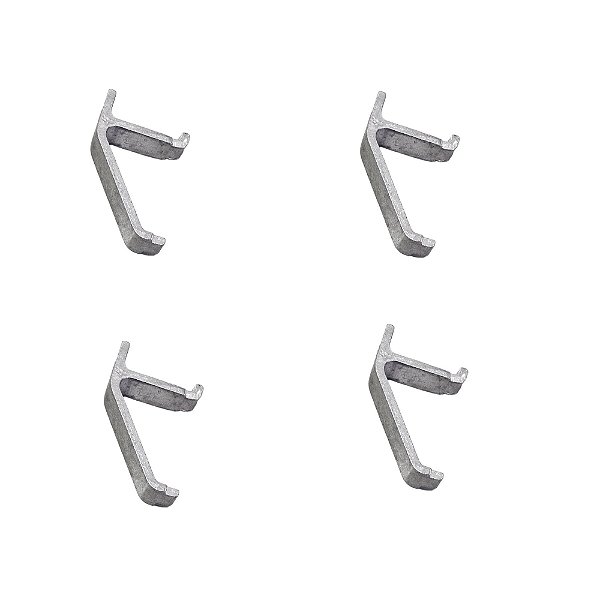 Kit 4 pç Suporte da Prateleira Expositor Vertical METALFRIO - HUSSMANN - GELOPAR - FRICON E OUTROS  005735-01  005735.01