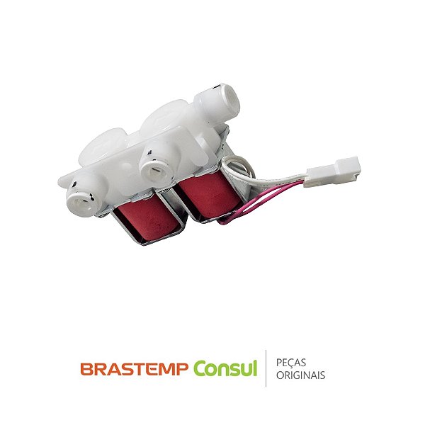 Valvula de Agua Dupla 12V B.BEND Brastemp W11224154