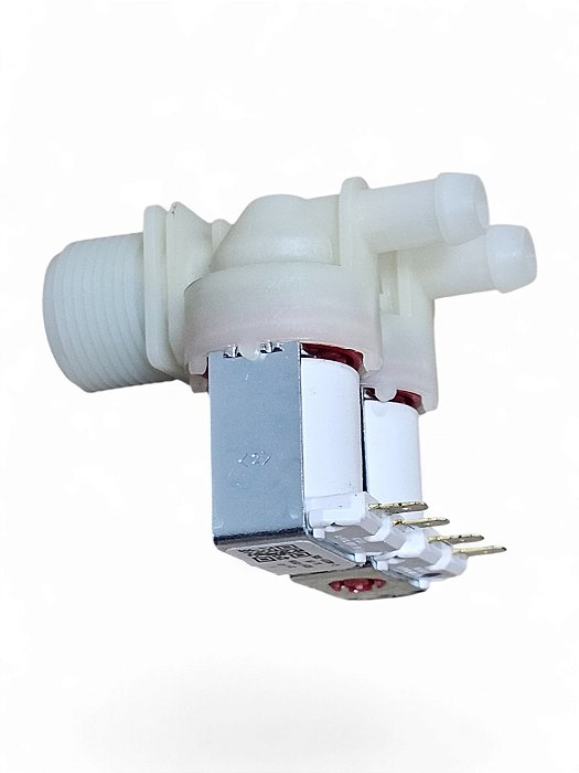 Válvula de Entrada de Agua 12v  2 vias Lavadora LG FV5011WG4, FV3011WG4, FV3011WG4A - 5220FR1251H