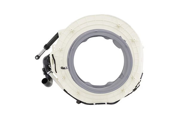 Conjunto Tanque cobertura Frontal com Vedação e Amortecedor Lavadora LG ACQ90597936 ACQ90597908 ACQ90597951