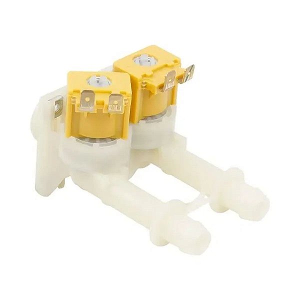 Válvula de Entrada de Agua 127v Máquina de Lavar Brastemp - W11245249 BWK12A BWF15A BWK17 BWK13A