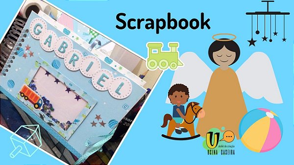 Scrapbook Gabriel (Scrapbook Brinquedo)