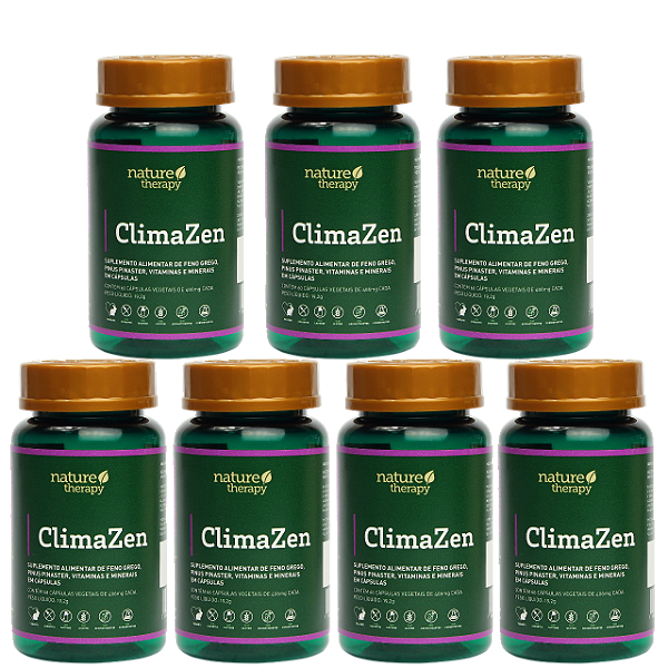ClimaZen - 5 frascos + 2 frascos GRÁTIS = 7 FRASCOS