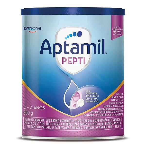 Fórmula Infantil Aptamil Pepti Danone Nutricia 800g