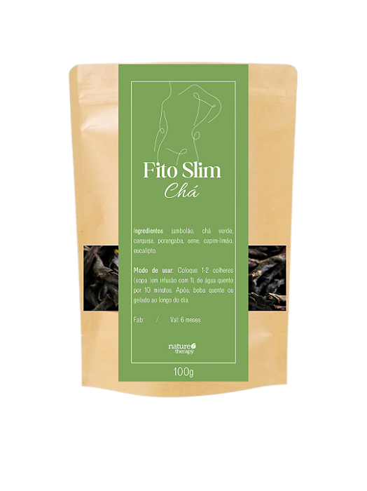 Chá Detox "Fito Slim" - 100g (Emagrecimento, Diurético)