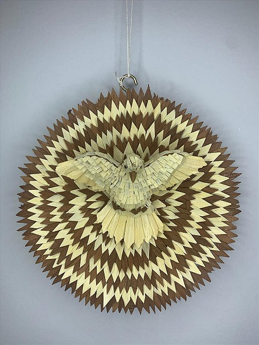 Mandala com divino | 16x16 cm | Minas Gerais