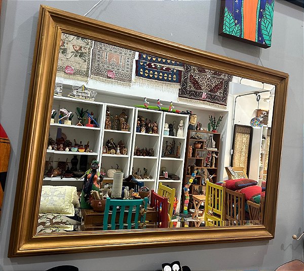 Espelho com moldura 1,20 X 0,90