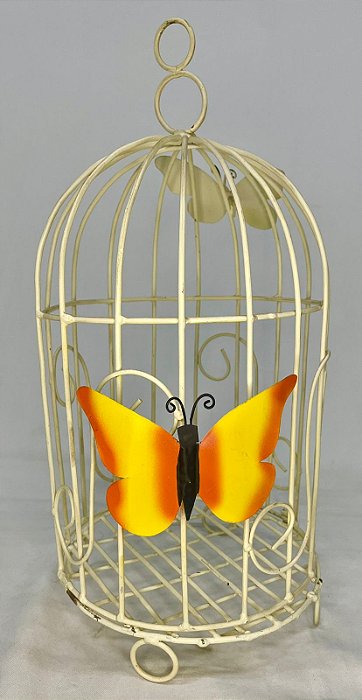 GAIOLAS  DE FERRO DECORATIVA