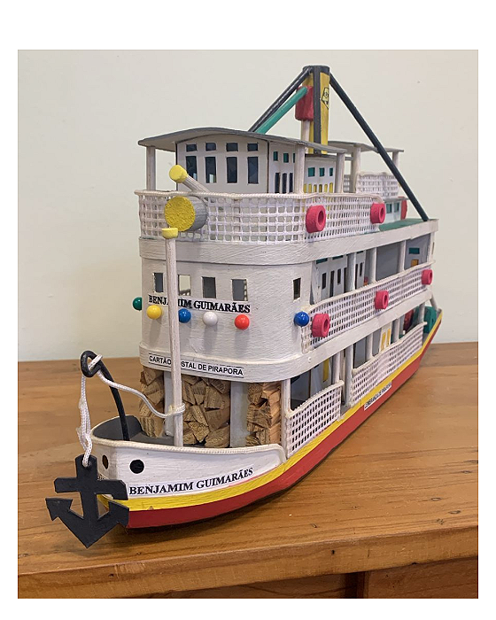 Barco em madeira / MG