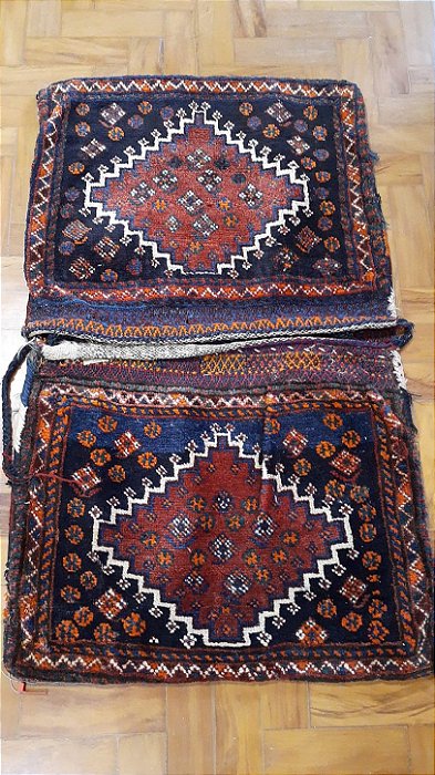 Tapete bolsa de camelo 88x66