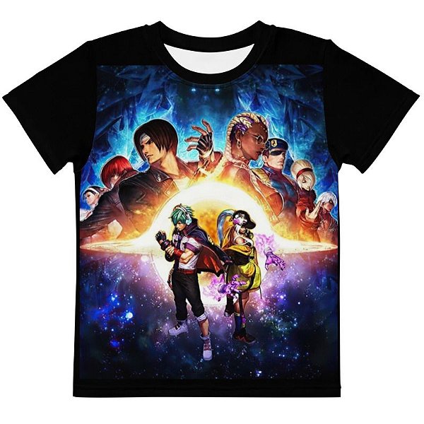 SNK NEO GEO - The King of Fighters XV - Cover - KOF XV - Camiseta de Games