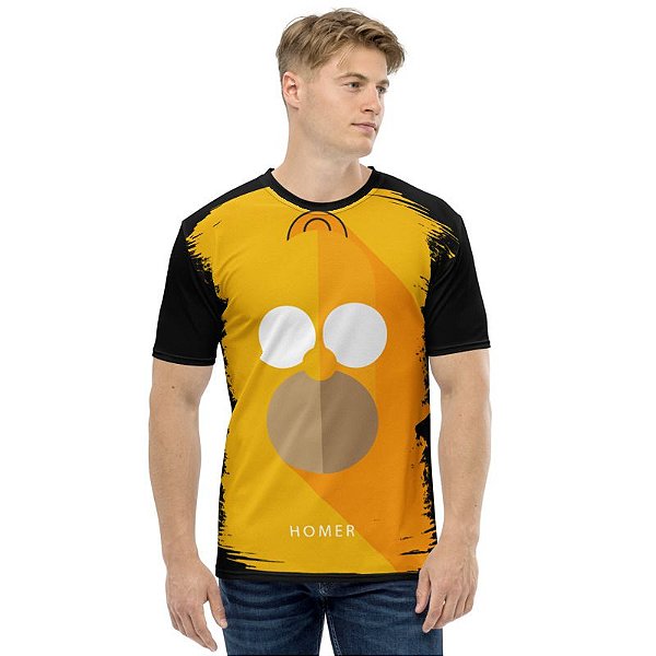 SIMPSONS, OS - Homer Simples - Camiseta de Desenhos