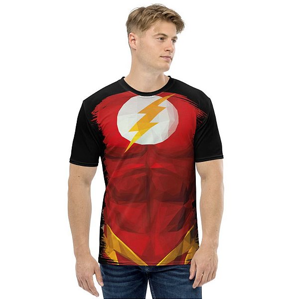 DC COMICS - The Flash Preta - Uniformes de Herois